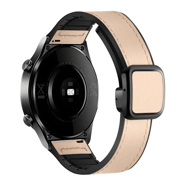 Klockarmband för Apple Watch iWatch för 38/40/41 S10 42mm aprikos magnetiskt fyrkantigt spänne