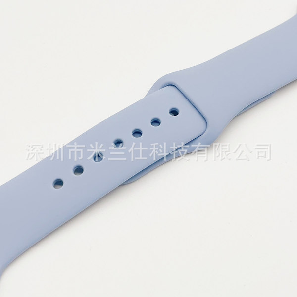 Klockarmband för Apple Watch iWatch 38/40/41/42mm-S10 utökad storlek ML kod 74 dimblå