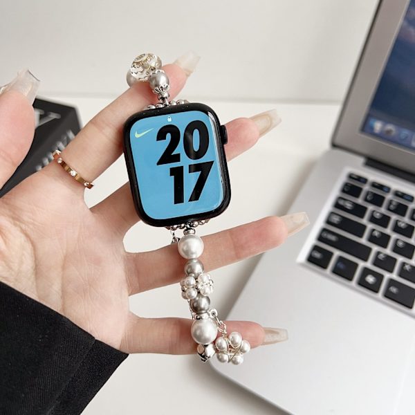 Klockarmband för Apple Watch iWatch Pärlhjul 38/40/41mm