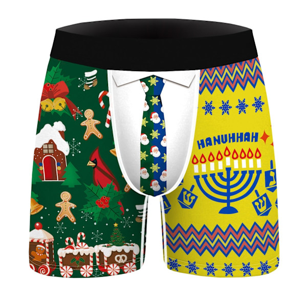 Hur Grinchen stal julen Cosplay Kalsonger Boxershorts Man bomull Herr Kalsonger Andningsbara Herrunderkläder Prop 3