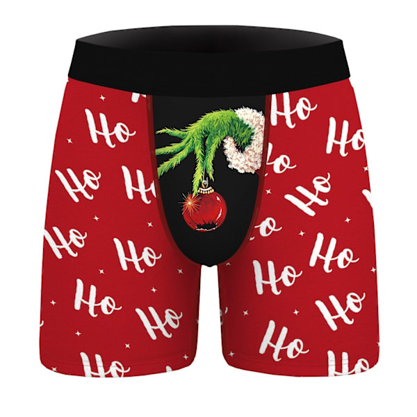 Hur Grinchen stal julen Cosplay Kalsonger Boxershorts Man bomull Herr Kalsonger Andningsbara Herrunderkläder Prop 3