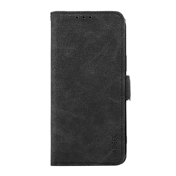 ABEEL Frostat Magnetiskt RFID Läder Telefonfodral Black For Motorola Edge 60 Fusion
