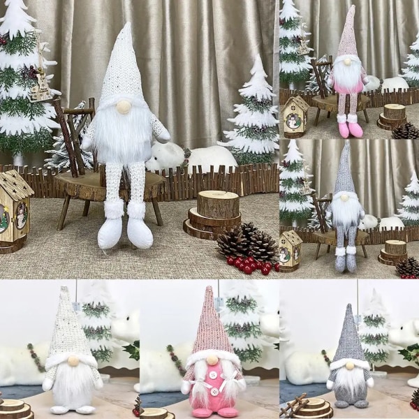 Jul Ansiktslös Docka Tomte 2023 God Jul Dekorationer För Hemmet Julprydnad Xmas Navidad Natal Nytt År 2024 9