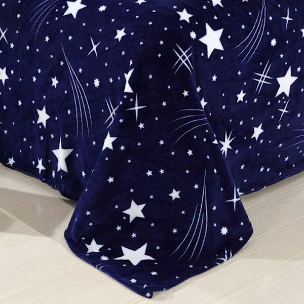 Mikro Plysj Fleece Flanellpledd Supermyk Varmt Solid Kast Teppe Sofatrekk Like the picture 180 x 200cm