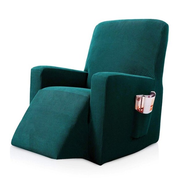Fåtöljöverdrag Stretch Sofföverdrag för Vardagsrum Möbelskydd Soffa Slitstark med Elastisk Botten Barn Color 4 Standard