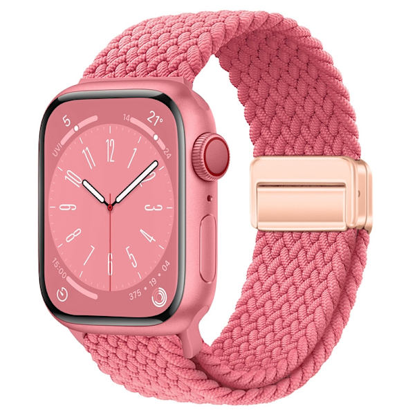 Urrem til Apple Watch iWatch 38/40/41/42mm lyserød