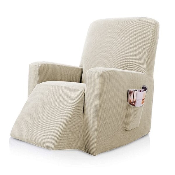 Lenestoltrekk Stretch Sofatrekk for Stue Møbelbeskytter Slitesterk Sofa med Elastisk Bunn Barn Color 3 Standard