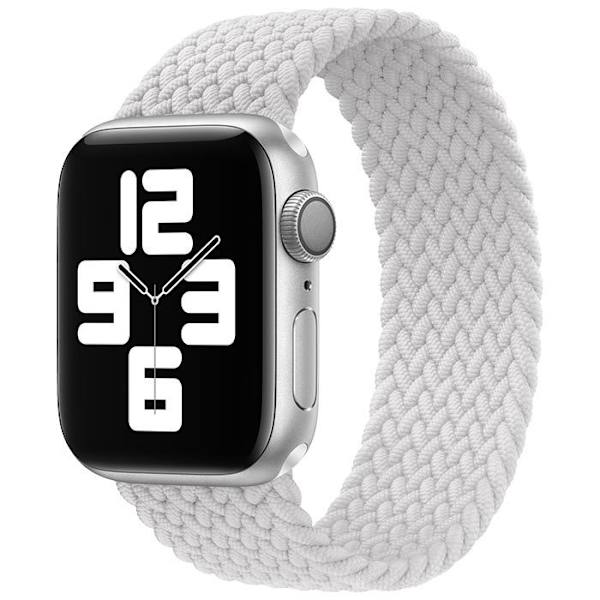 Klockarmband för Apple Watch iWatch 42/44/45/49MM Urtavla Storlek S Handledsomkrets 161~173mm Pärlvit