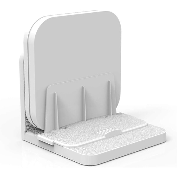 Dww-Blanc) Universellt väggfäste/omkopplare för TV och hubb/router/modem, kompatibelt med Apple TV, Sky Q Mini och andra väggfästen, installeras med