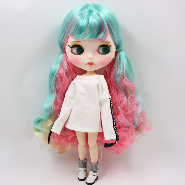 ICY DBS Blyth Fabrikkdukke Egnet for utkledning selv DIY Endre 1/6 BJD Leketøy spesialpris OB24b kuleledd matte