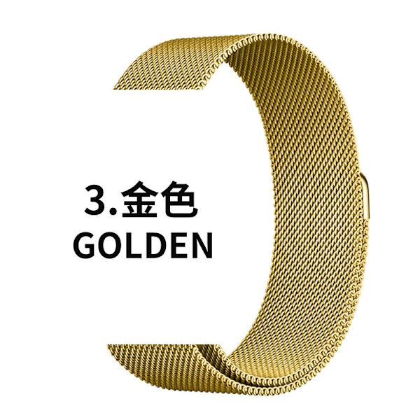 Klockarmband för Apple Watch iWatch 38/40/41/42mm 0:e generationen 3 Guld