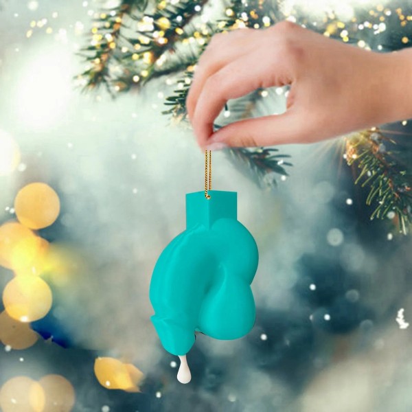 Rolig Julhänge Julgransprydnad Juldekor Trädhängande Prydnad Hem Juldekor Kreativ Gåva B One Size