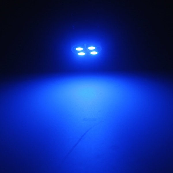 10 stk. 24V DC BA9S LED-pærer T4W T11 Kuppelkartlys BA9 1895 1891 53 57 Parkeringslys Innvendige lamper Sidemarkeringslys for biler og lastebiler Green 24V