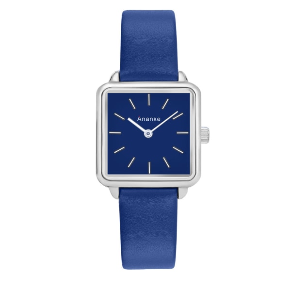 Damklocka Mode Casual Damklocka Japanskt Urverk Läderarmband Vattentät Kvarts Klocka An2511