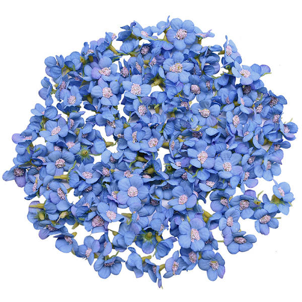 50 st 2 cm Flerfärgade Tusensköna Blomhuvuden Mini Konstgjorda Sidenblommor för Krans Scrapbooking Hem Bröllopsdekoration F22