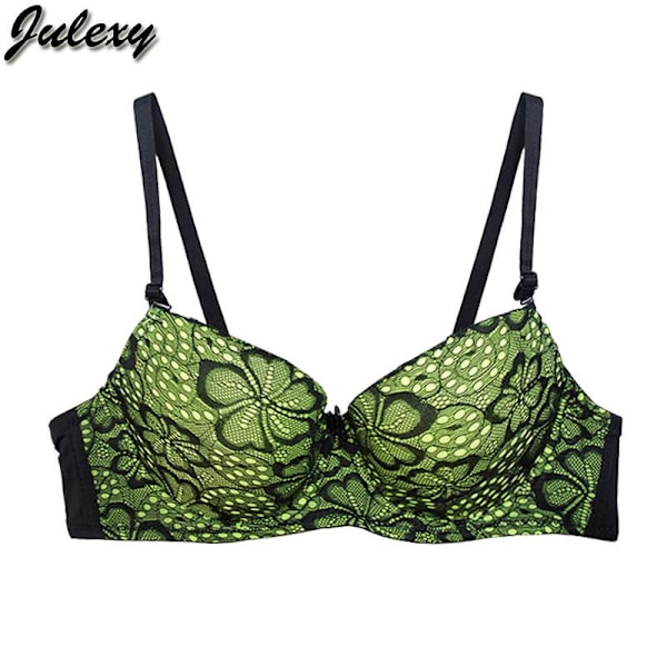 Sexig BC 75 80 85 90 95 100 Dam BH Stor Storlek Underkläder Kvinna Behå Spets Push Up Bralette Red 80C