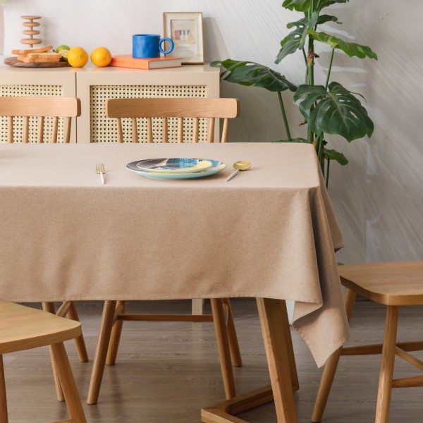 Duk Ensfarvet Frisk Animasjonsduk Enkel Rektangulær Duk 1# light gray 140*180cm