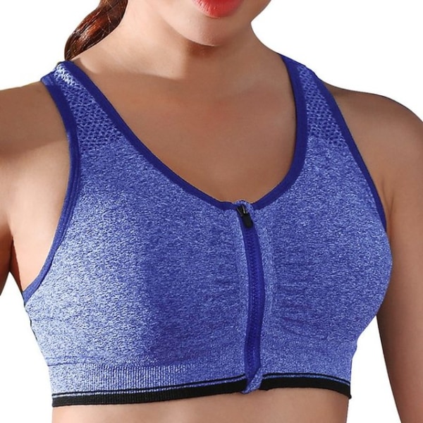 Jooga Urheiluliivit Hengittävät Langattomat Pehmustetut Push Up -urheilutoppi rose red 4XL