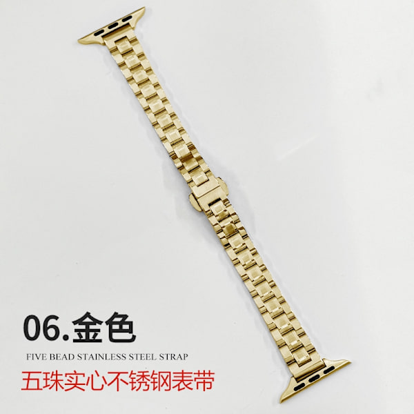 Klockarmband för Apple Watch iWatch för 38-40-41mm Guld