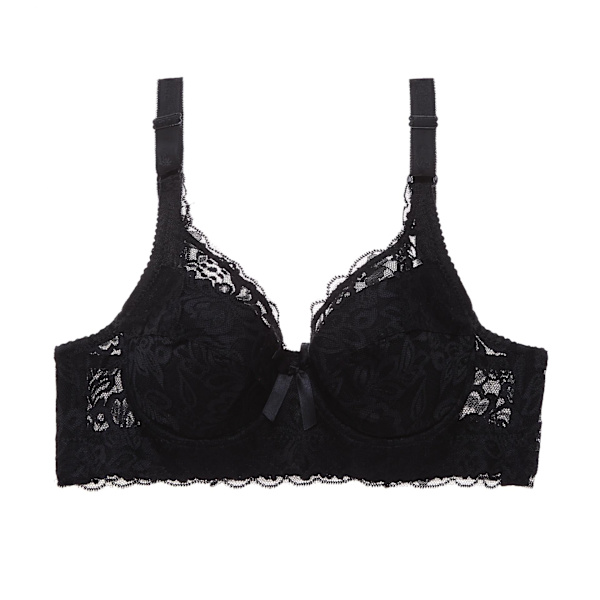 BH'er til Kvinder Blonde Sexet Bralette Transparent Bøjle Top BH Push Up BH Red 40/90C