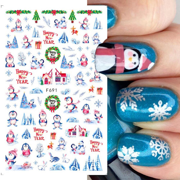Söta Tecknade Dödskalle Nagelstickers Läskig Halloween Dekoration Spöke Fladdermus Ond Pumpa Sliders För Manikyr Blod Nageldekaler GLF886 F691