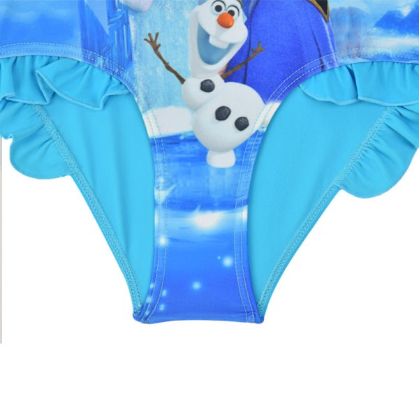 Bikini Barn En Baddräkt Tecknad Flicka Badkläder CL043Blue 152