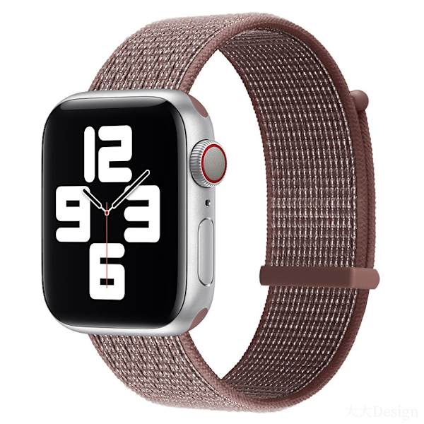 Klockarmband för Apple Watch iWatch 42/44/45/49mm Rökig Lila