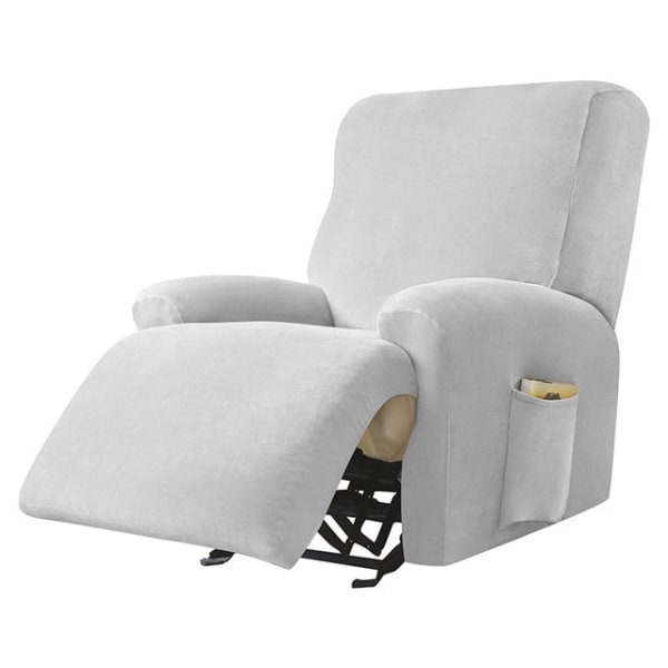 Sammets plysch cover Delad design Stretch Lazy Boy Cover Solstol Enkelsitsig soffa Soffa Slipcover Fåtöljöverdrag A14 Recliner cover