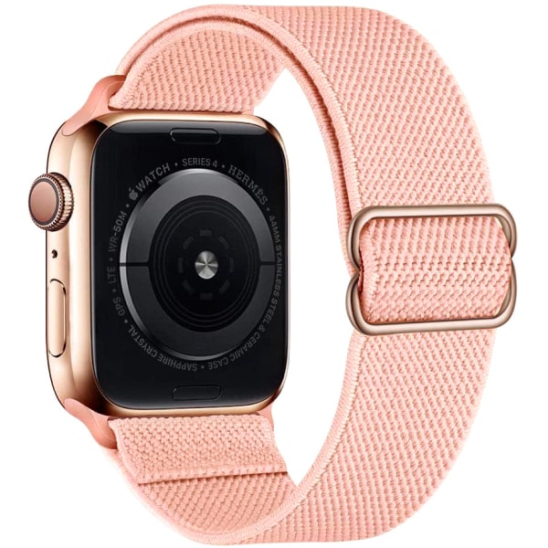 Nylonband för Apple Watch armband 44 mm 40 mm 41 mm 45 mm Justerbart elastiskt solo loop bälte armband Apple Watch Series 7 6 se 5 4 3 Bohemia color 42mm - 44mm - 45mm