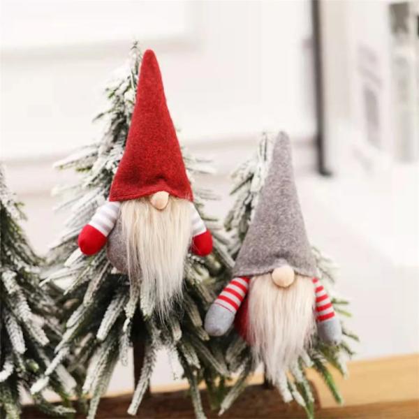 Tonttu Joulu Kasvoton Nukke Hyvää Joulua Koristeet Kotiin Noel Natal Joulukoriste Uusi Vuosi 2022 Navidad Lahja Lapsille Type 3 Grey