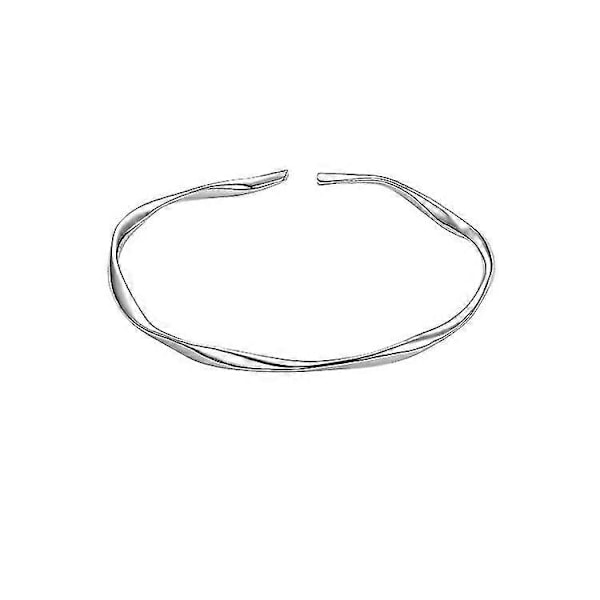 Mobius Mansjettarmbånd Kvinner Fasettert Uregelmessig Åpen Mansjettarmbånd