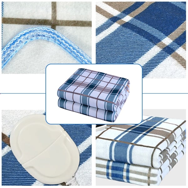 220V Värmefilt Elektrisk Lakan Tjock Termostat Elektriska Filtar Säkerhet Elektrisk Värmefilt Varm Elektrisk Madrass 120X150CM blanket