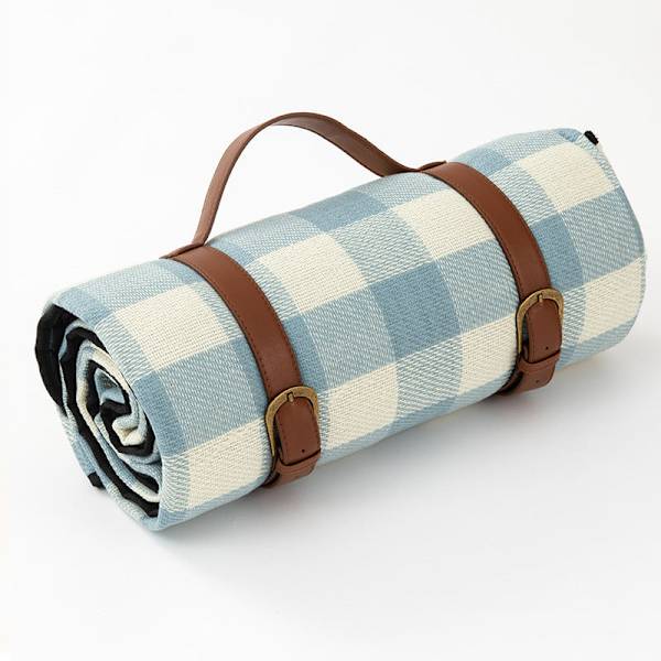 Paksu nahkainen ruudullinen piknikmatto, kokoontaitettava retkeilymatto, vedenpitävä kosteudenkestävä ulkoiluun, retkeilyyn, rannalle, piknikpeitto 01 150x200