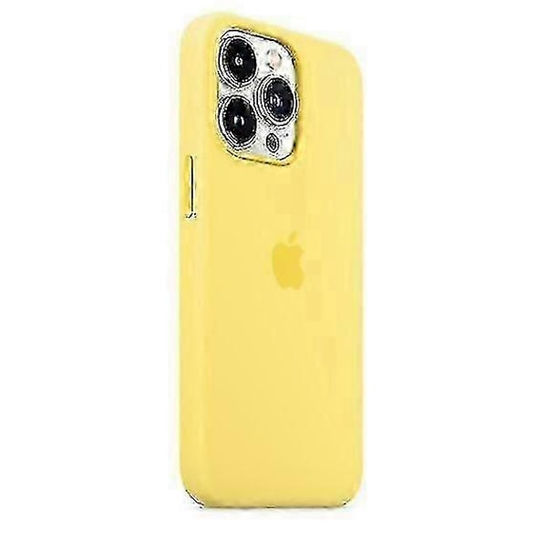Silikonfodral med MagSafe för iPhone 13 Pro Lemon Zest