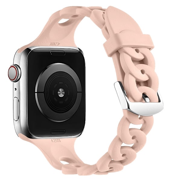 Klockarmband för Apple Watch iWatch 38-41 S10/42mm sandpuder