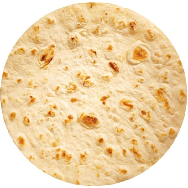 Mjuk varm flanell majstortilla pizzatäcke 200Gsm pita lavash fleece soffa pläd plysch överkast vinterfilt Picture color3 Diameter 200cm