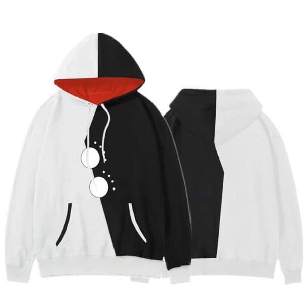 Hololive Ookami Mio Cosplay Kostym Vuxen Unisex bomullshuvtröja Huvtröja Kappa Sweatshirts B L