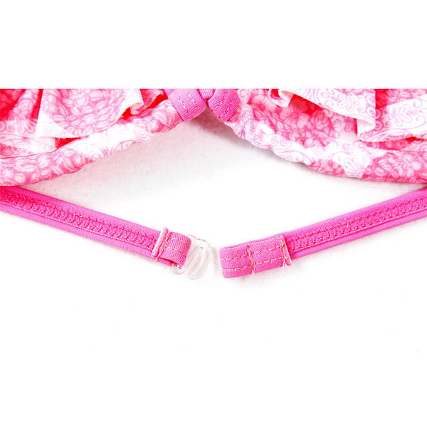 Baddräkt Barn Bikini Flickor Delad Triangel Barn Badkläder Green 10 Year140CM