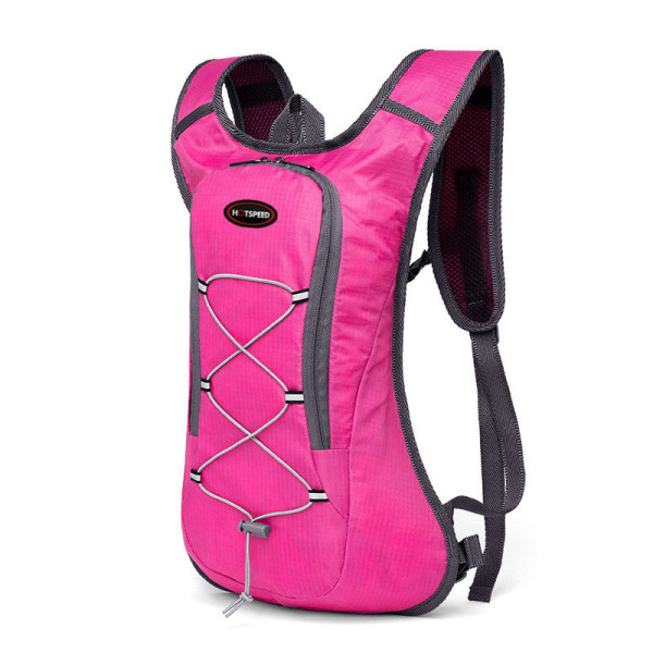 Högkvalitativ sportväska för utomhusbruk av polyamid och nylon H1802PinkBackpack （NOWater bag）