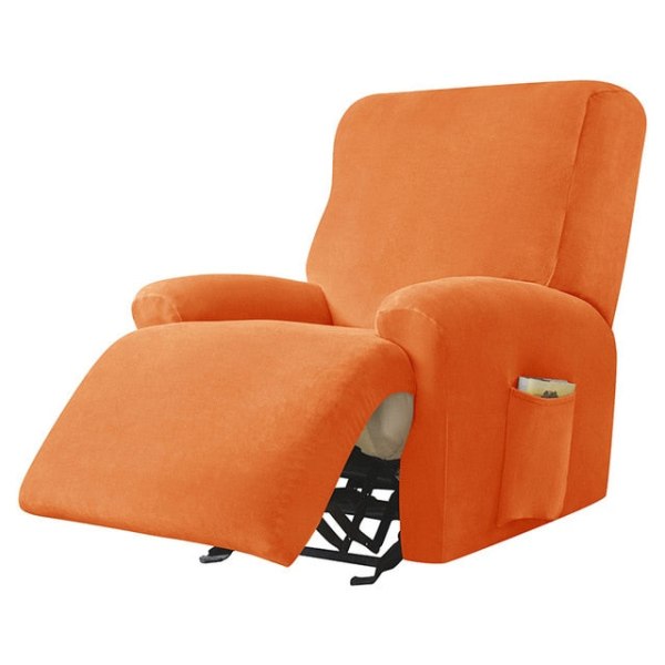 Sammets plysch cover Delad design Stretch Lazy Boy Cover Solstol Enkelsitsig soffa Soffa Slipcover Fåtöljöverdrag A18 Recliner cover