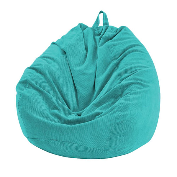 Säkkituolin Päällinen Pehmeä Irrotettava Pestävä Suojus Useimmille Sohville Blue 5