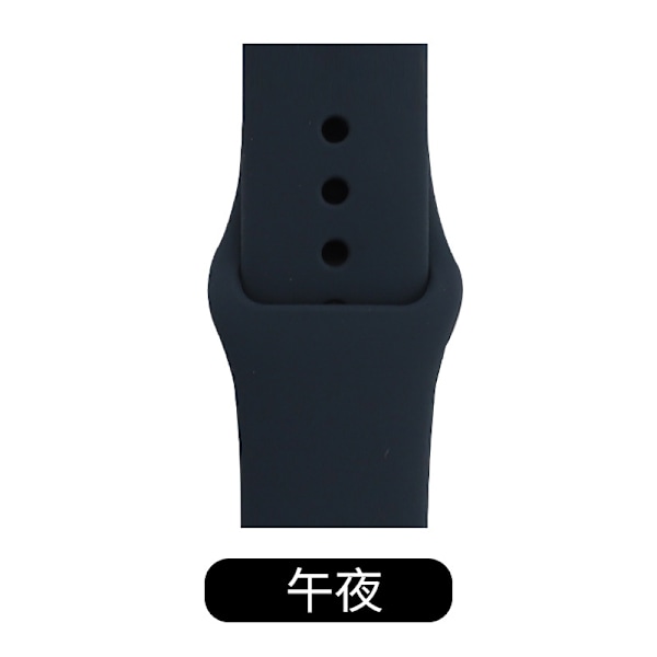 Kellon ranneke Apple Watch iWatch 38/40/41/42 S10 ML Extended Midnight -kelloon
