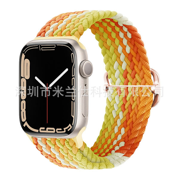 Kellon ranneke Apple Watch iWatch 38/40/41/42mm - S10 19 tuoksuva oranssi