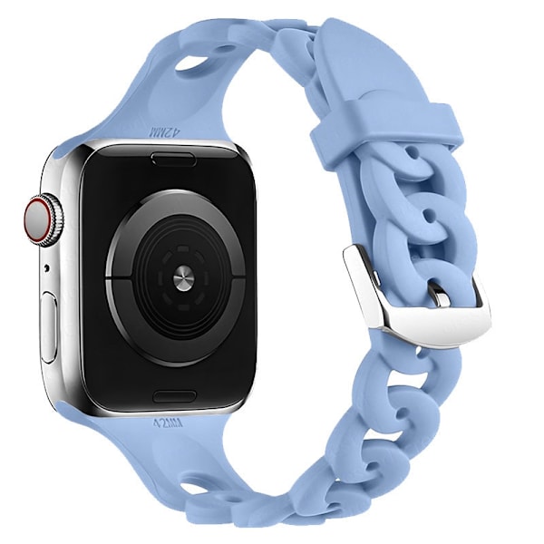 Klockarmband för Apple Watch iWatch 38-41 S10/42mm vit box Lavendel