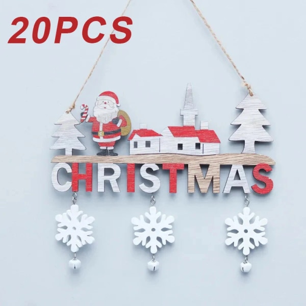 12 st Julgranskulor Ornament för Julgransdekoration Okrossbara Hängande Kulor Juldekoration Style03-20PCS