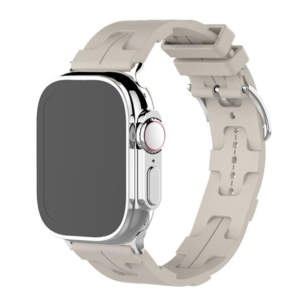 Klockarmband för Apple Watch iWatch 38/40/41mm öronanslutning Stjärnljusfärg