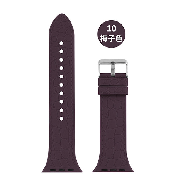Klockarmband för Apple Watch iWatch 42/44/45/49mm Plommon