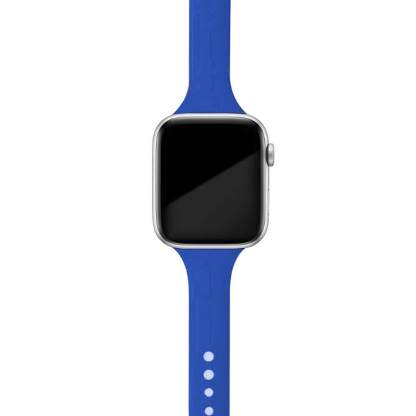 Smal rem för Apple watch band 40mm 44mm 38mm 42mm Silikon armband armband klockband correa iWatch 6 se 5 4 3 7 45mm 41mm pink sand 23 38mm 40mm 41mm