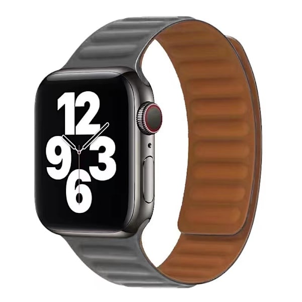 Klockarmband för Apple Watch iWatch 38/40/41mm anslutning grå