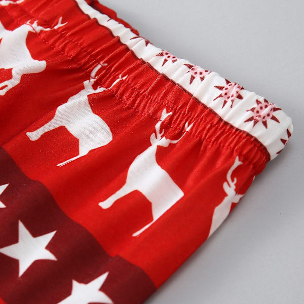 Julpyjamas Matchande Familj Pyjamas Jul Pyjamas Bokstav Rutig Tryck Set Pappa Mamma Barn Toppar Och Byxor Navidad Nattkläder Child 11Y